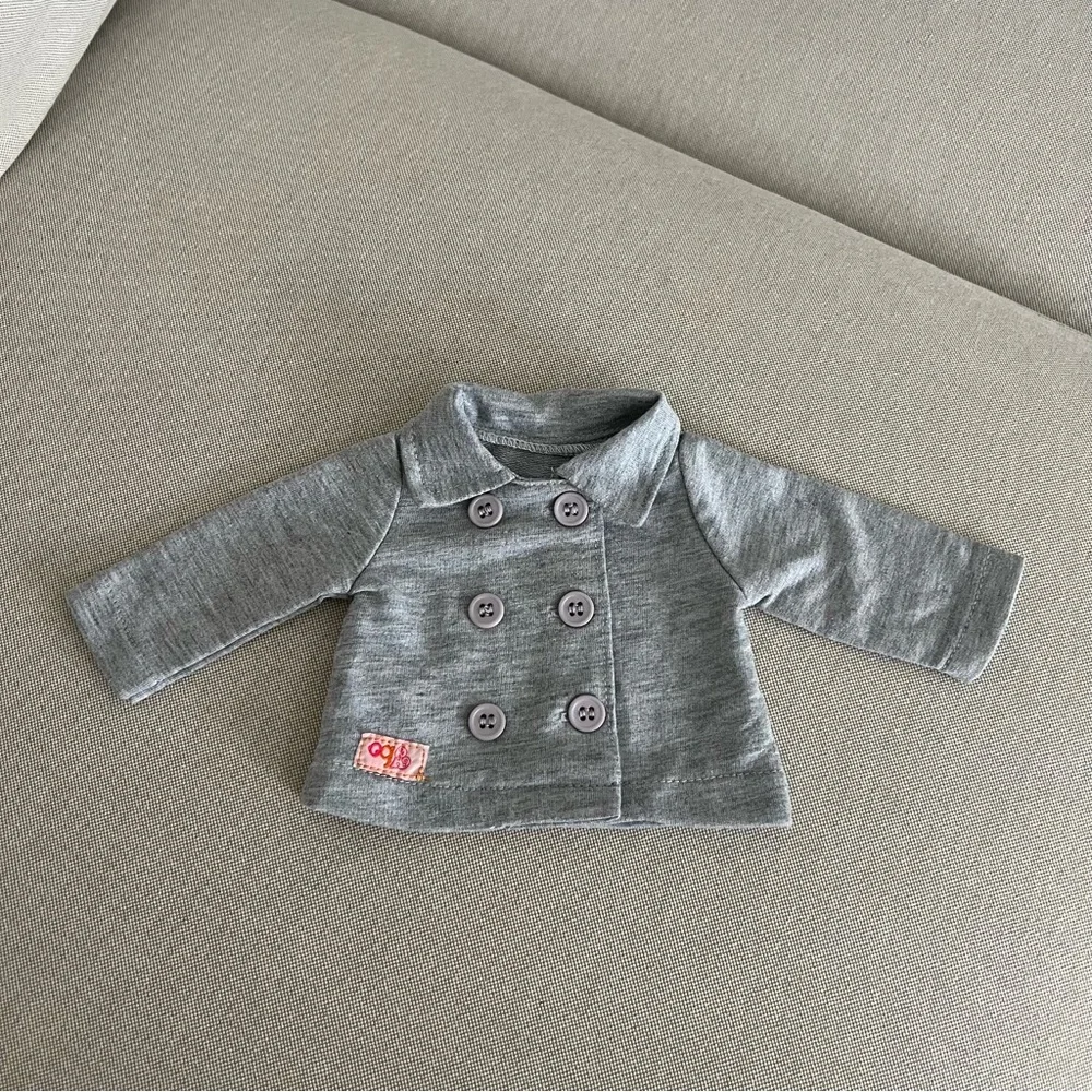 3 PCS 18” OG Horse Riding Pants, Rudolf Top & Grey Jacket American Girl Doll